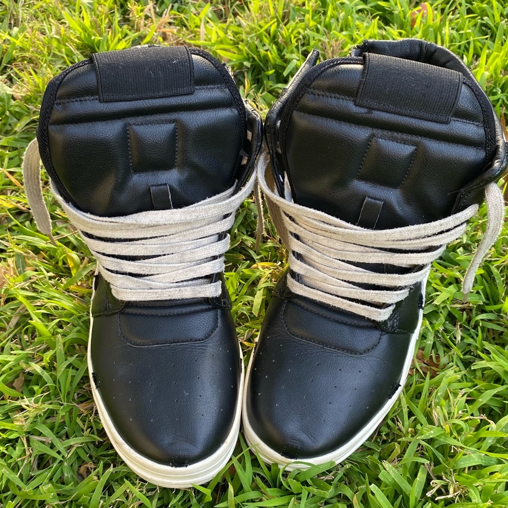 COPY - Rick Owens Geobasket Style Shoes reps - Picture 3 of 10
